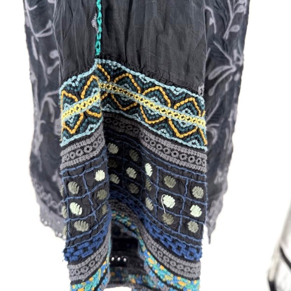 Johnny Was Black Peasant Blouse - Picture 7 of 16